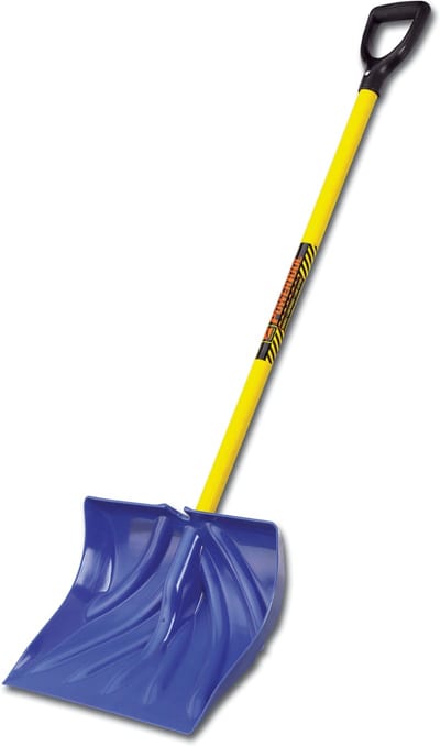 Structron Snow Scoop with Fibreglass Shaft and D-Handle, 1350 mm