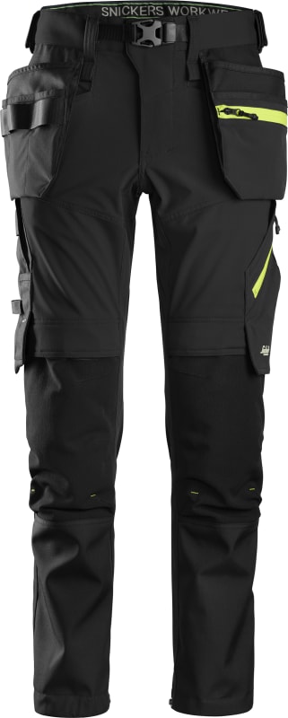 Trousers 6940 HL Black/Yellow 48 (69400467048)