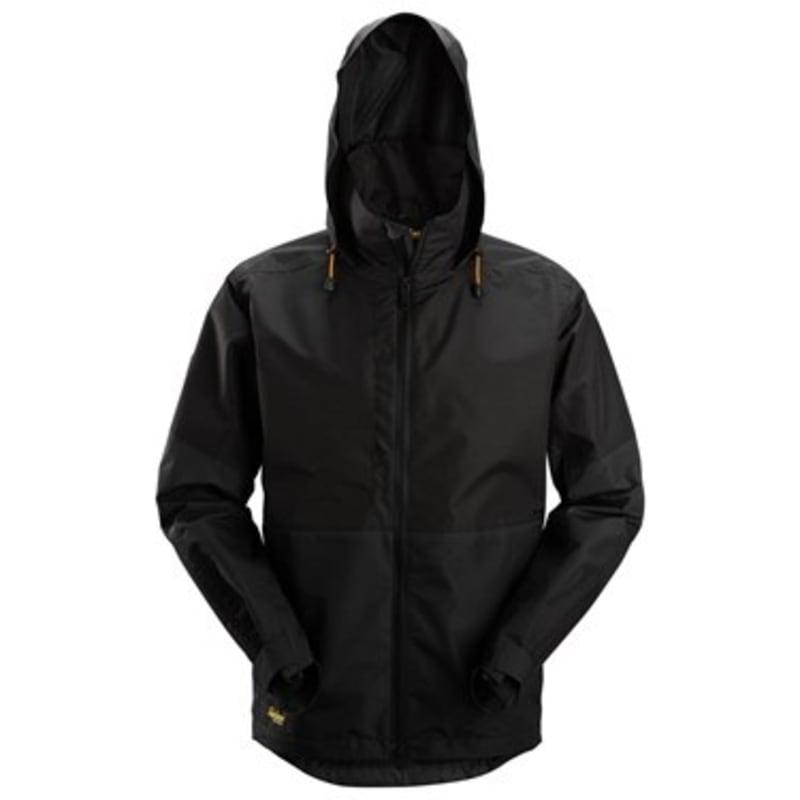 Snickers Workwear 1304 Waterproof Shell Jacket, Black, XL