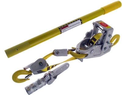 Melbye Lug-All Insulated Lever Hoist 6 kN 4.8 m Lift