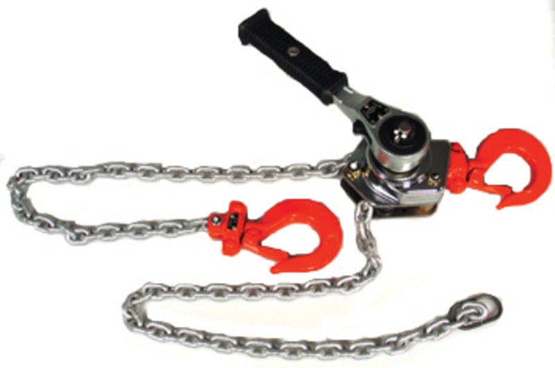 Melbye Elephant Chain Hoist Type 250, 2.5 kN, 1 m Lift