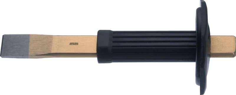Bahco 3750H Electrician's Cold Chisel with Hand Guard, 240 × 26 mm