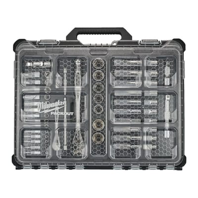 Ratchet Set ¼" & ½" Packout 63DEL