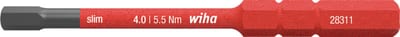 Wiha Slim Vario Hex Socket Bit 4 mm