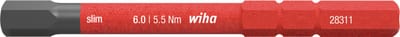 Wiha Slim Vario Hex Socket Bit 6 mm