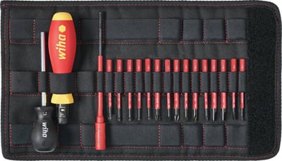 Torque wrench set, 18 pieces, 1000 V