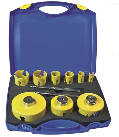 Hole saw set HM VVS 19-114 mm