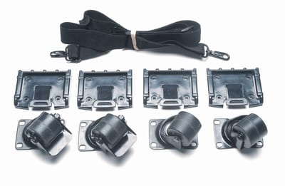 Peli™ Cube Case wheel set