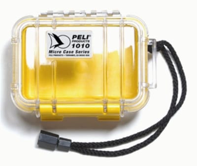 Peli™ Micro Case 1010 yellow/clear