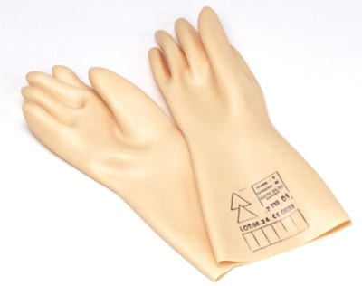 Electrician Insulating Glove Latex Klasse 0 size. 9