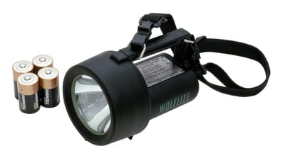 Dacon Wolf 4DCALED handheld LED torch, Ex zones 1/2 21/22, IP66