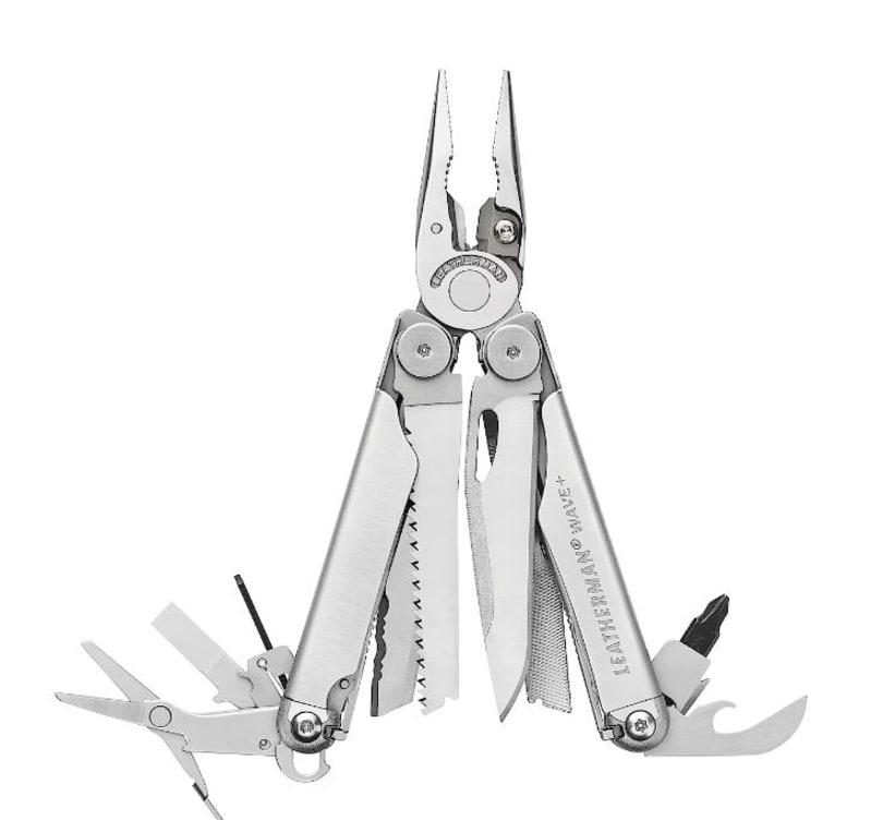 Leatherman Wave+ Multitool Stainless Steel (832531)