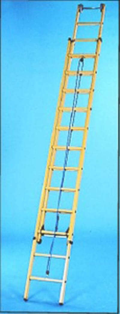 Fibreglass 2-piece Rope-Operated Extension Ladder 5,3M (2-piece Ladder)