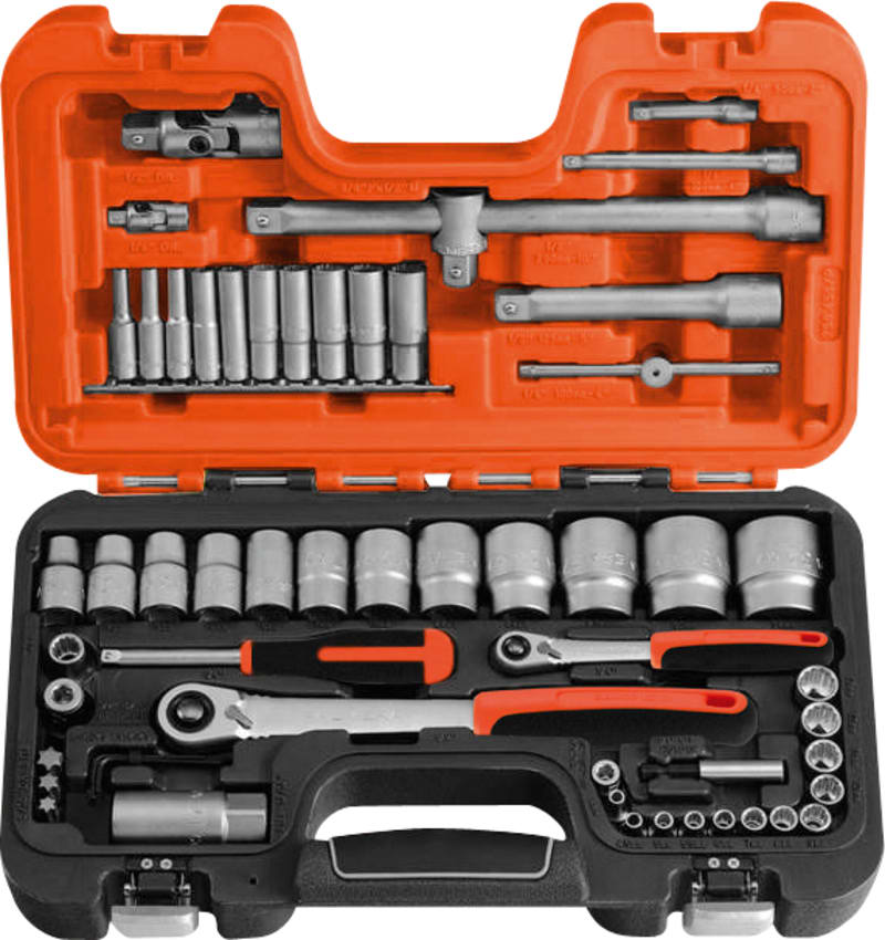 Socket Set 1/2+1/4" for ratchet (S560)