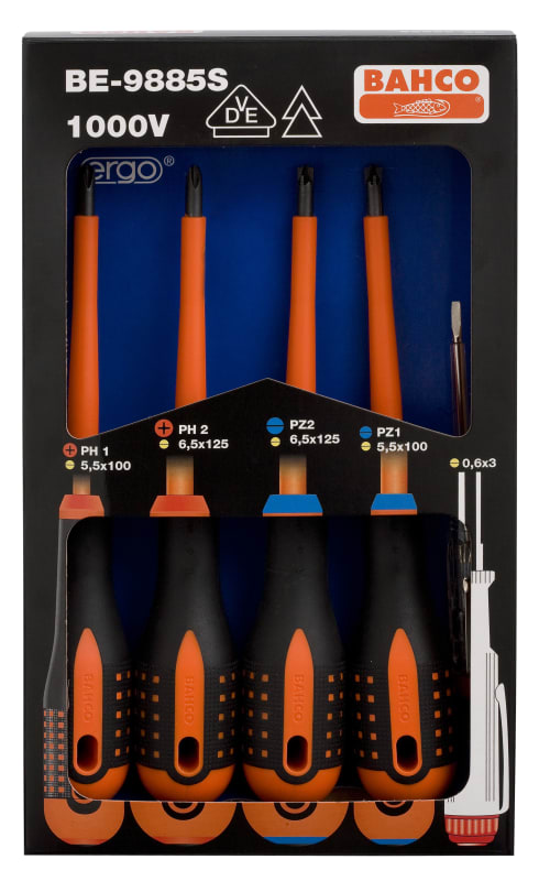 Screwdriver SET 1000V Combination Tip (BE-9885S)