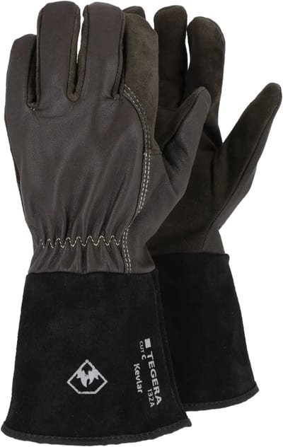 Leather glove 132A size.7