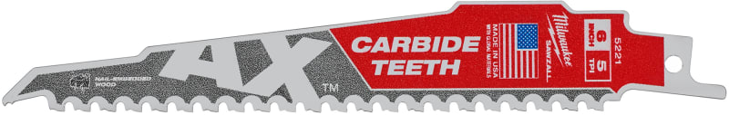 Reciprocating saw blade AX CAR 150X5T (48475221)