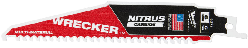 Reciprocating saw blade WRE NIT 150X6 5P (48475571)