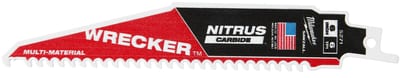 Reciprocating saw blade WRE NIT 150X6 5P