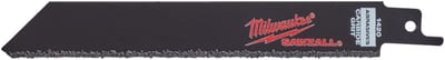 Reciprocating saw blade CARB GRIT 150 3P