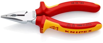 KNIPEX Long-Nose Combination Pliers VDE