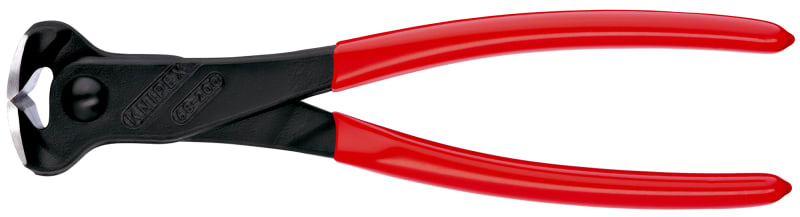 Knipex End Cutting Nippers 200 mm, Plastic-Coated Handles (68 01 200)