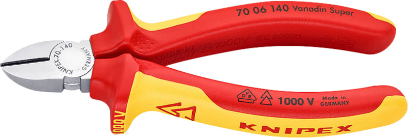 KNIPEX side cutter 140 mm VDE (70 06 140)