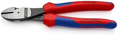 KNIPEX Kraftsideavbiter 200 mm (74 02 200)