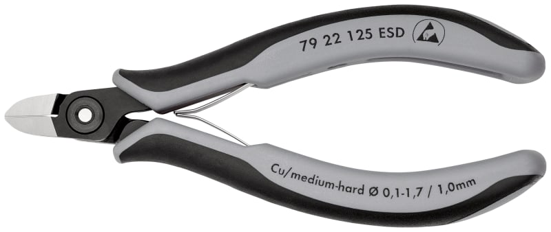 Elektonic Precision Side Cutter (79 22 125 ESD)