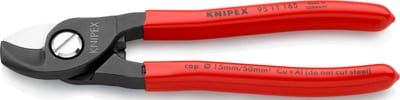 KNIPEX Cable Shears 165 mm (95 11 165 SB)