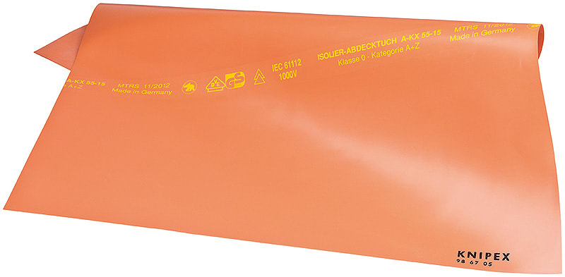 KNIPEX Dekkduk of rubber (98 67 05)