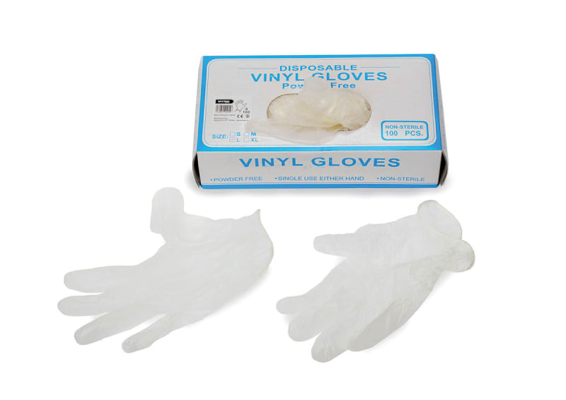 Disposable Glove Vinyl L, 100PK (192015)