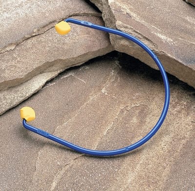 Otto Schacner Neon Banded Earplugs, Slow-Recovery Polyurethane Foam