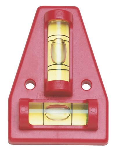 Cross Spirit Level K 5, Plastic, 2 Vials