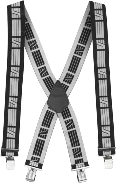 Braces 9050, Black/Grey, One Size