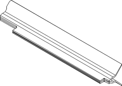 Eaton 220A9120 Z-bracket plate holder 2M, steel mounting post