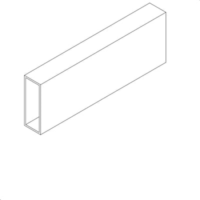 Rail Insulation 30X10 2000mm