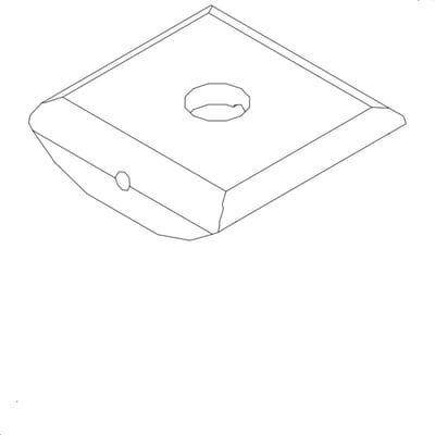 Eaton 220C4012 Nut Piece C35x30, Steel