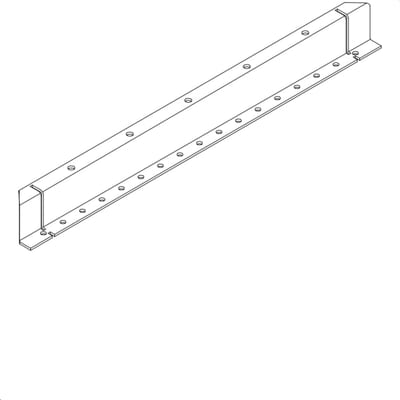Eaton 220E4344 Z-bracket mounting post, 4 m long, steel