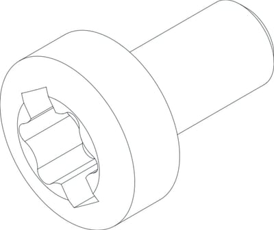 Screw M3X6MM-DIN 7500