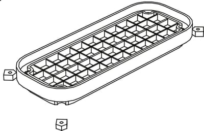 Eaton 220S5016 Blind Flange for Cable Entry 86 x 215 mm