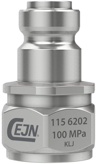 Cejn 115 Coupling nipple std steel chromated BSPP socket - 1/4", 2.5, 1000bar