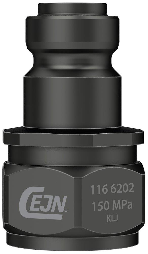 Cejn 116 Coupling Nipple std steel galvanised BSPP - 1/8", DN2.5, 1500 bar