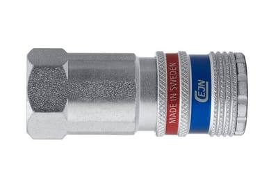 Cejn 320 Series Quick Coupling Steel/Brass Galvanised, 3/8" BSP