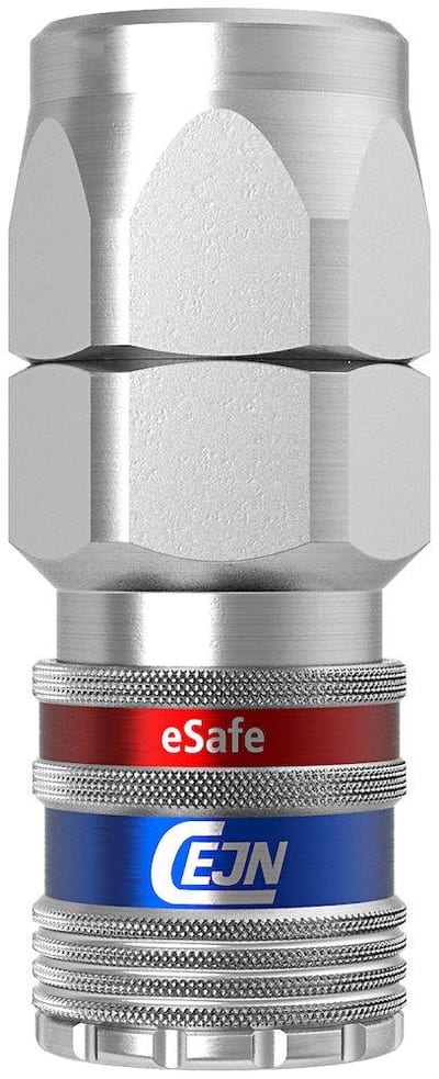 Cejn 320 Quick Coupling steel/brass galvanised stream-line - 8 mm, DN 7.6