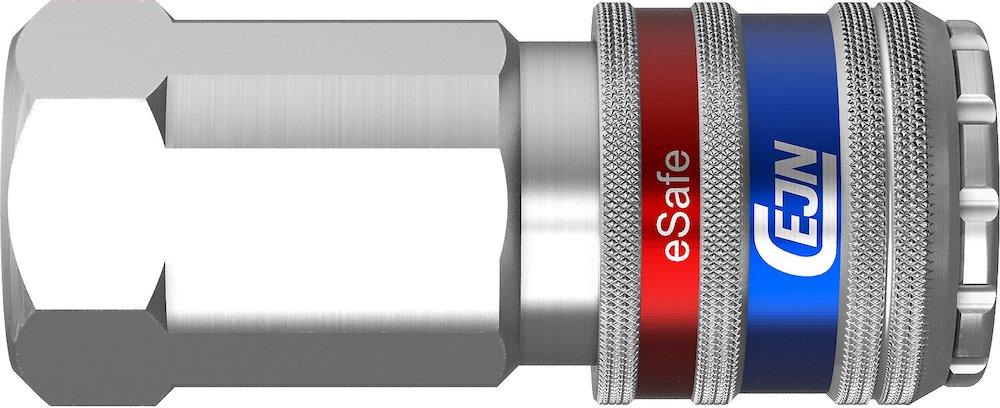 Cejn 331 Quick Coupling eSafe coupling zinc-plated steel/brass - 3/8", 7