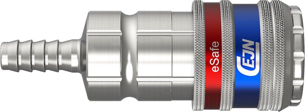 Cejn 331 Quick Coupling eSafe zinc-plated steel/brass studs - 10mm, 7
