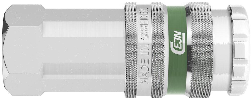 Cejn 342 Quick Coupling Socket Galvanized Steel/Brass 1/4" DN 7.4