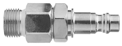 Cejn 347 Series Breathing Air Nipple, nickel-plated brass, 3/8" BSP, DN 6.2
