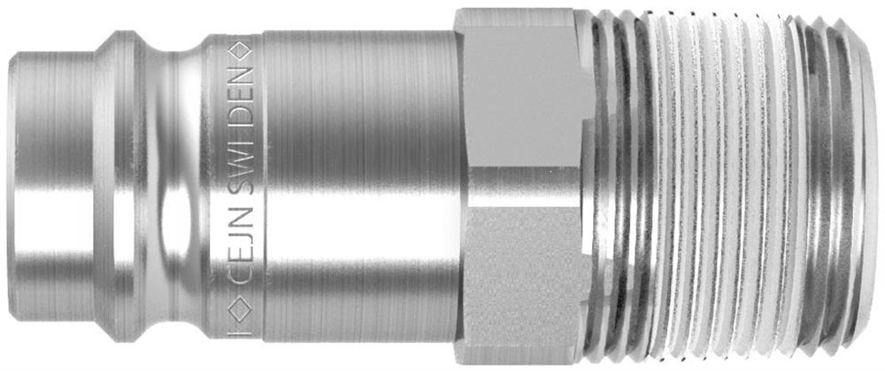 Cejn 410 Coupling Nipple BSPT steel galvanised - 1/2", DN 10.4